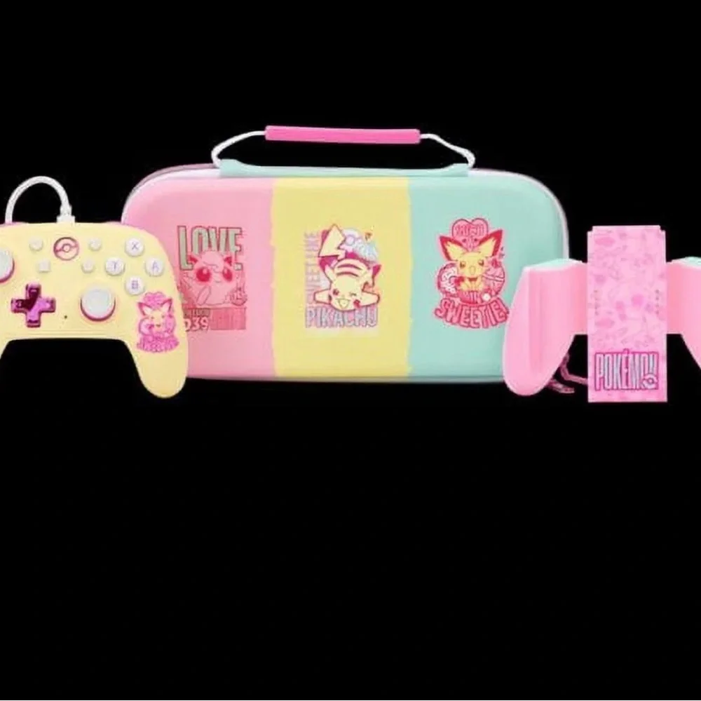 Nintendo Switch Console Set Pink and Green